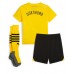 Borussia Dortmund kläder Barn 2023-24 Hemmatröja Kortärmad (+ korta byxor)